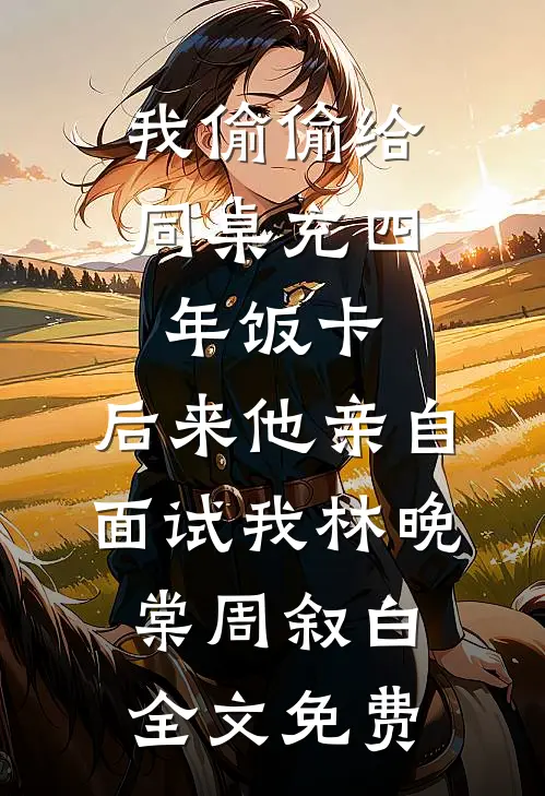 我偷偷给同桌充四年饭卡，后来他亲自面试我林晚棠周叙白全文免费