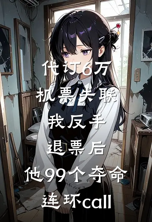 代订6万机票失联，我反手退票后，他99个夺命连环call