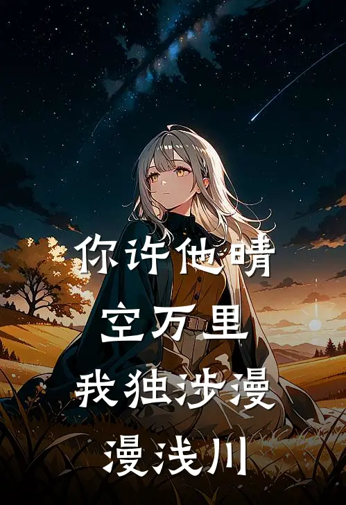 你许他晴空万里，我独涉漫漫浅川