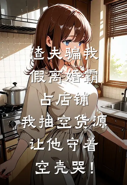渣夫骗我假离婚霸占店铺，我抽空货源让他守着空壳哭！