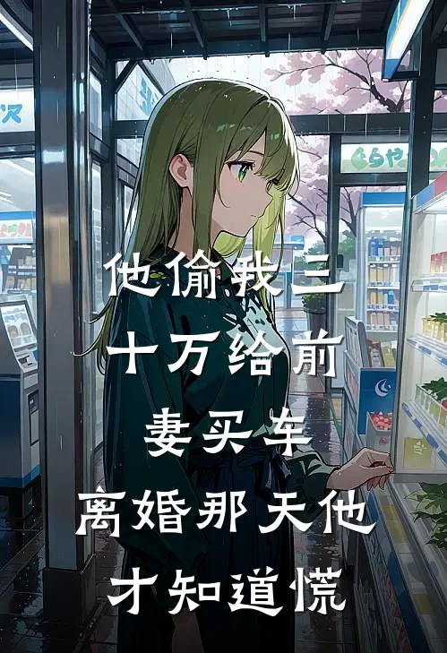 他偷我三十万给前妻买车，离婚那天他才知道慌