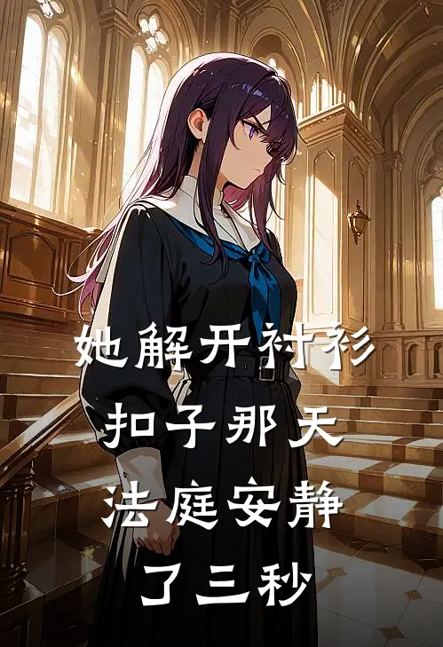 她解开衬衫扣子那天，法庭安静了三秒