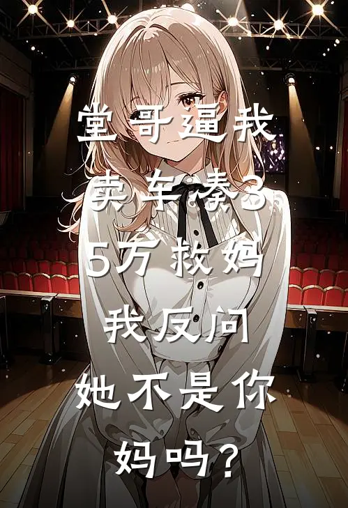 堂哥逼我卖车凑35万救妈，我反问：她不是你妈吗？