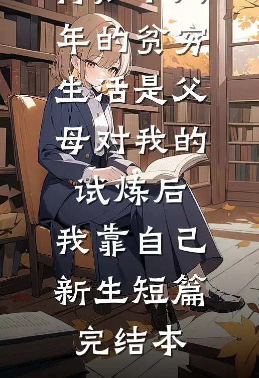 得知十八年的贫穷生活是父母对我的试炼后，我靠自己新生短篇完结本