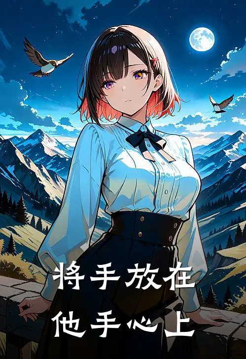将手放在他手心上