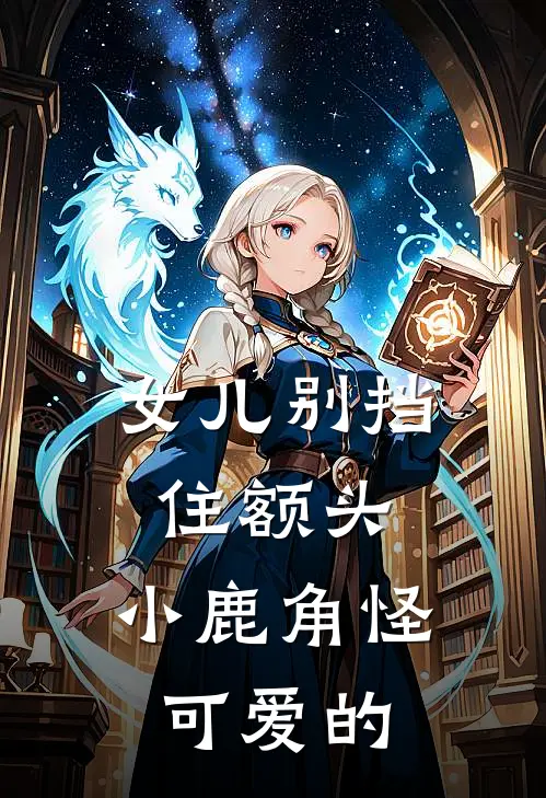 女儿别挡住额头，小鹿角怪可爱的