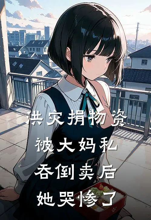 洪灾捐物资被大妈私吞倒卖后，她哭惨了