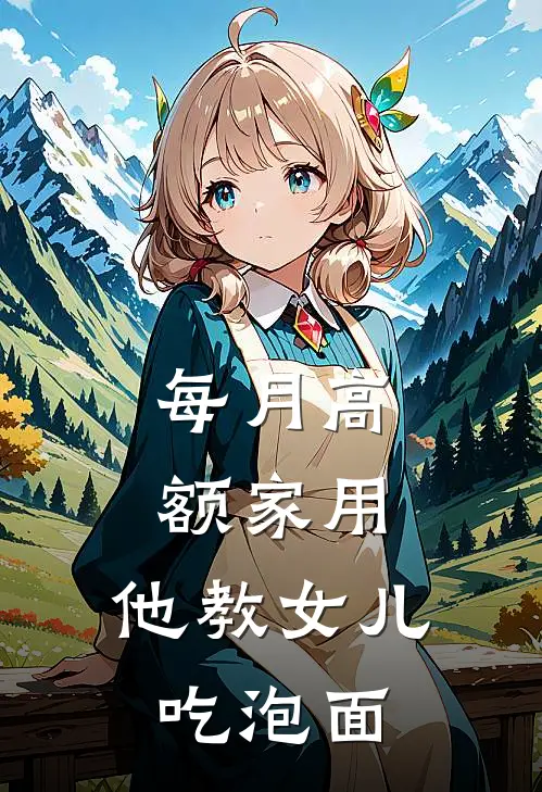每月高额家用，他教女儿吃泡面