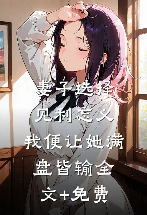 妻子选择见利忘义，我便让她满盘皆输全文+免费