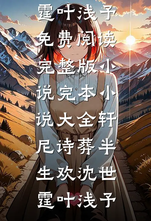 轩尼诗葬半生欢(沈世霆叶浅予)免费阅读完整版小说_完本小说大全轩尼诗葬半生欢沈世霆叶浅予