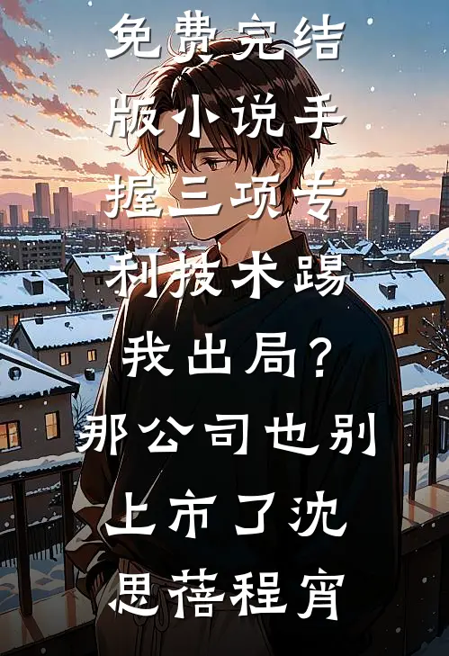 手握三项专利技术踢我出局？那公司也别上市了沈思蓓程宵完本小说推荐_免费完结版小说手握三项专利技术踢我出局？那公司也别上市了(沈思蓓程宵)