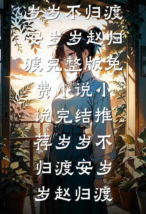 岁岁不归渡(安岁岁赵归渡)完整版免费小说_小说完结推荐岁岁不归渡(安岁岁赵归渡)