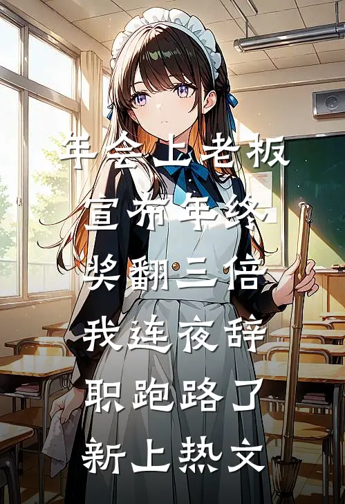 年会上老板宣布年终奖翻三倍，我连夜辞职跑路了新上热文