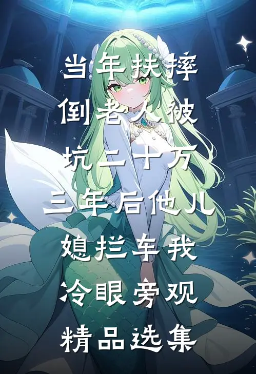 当年扶摔倒老人被坑二十万，三年后他儿媳拦车我冷眼旁观精品选集