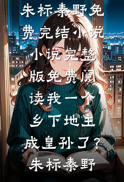 我一个乡下地主，成皇孙了？(朱标秦野)免费完结小说_小说完整版免费阅读我一个乡下地主，成皇孙了？(朱标秦野)