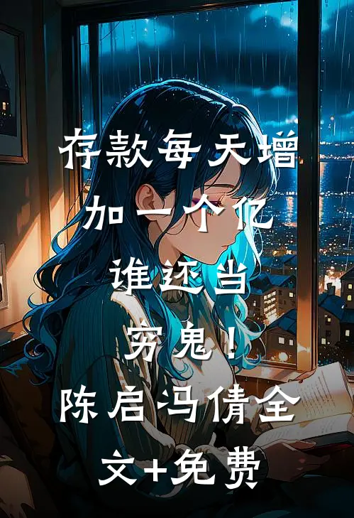 存款每天增加一个亿，谁还当穷鬼！陈启冯倩全文+免费
