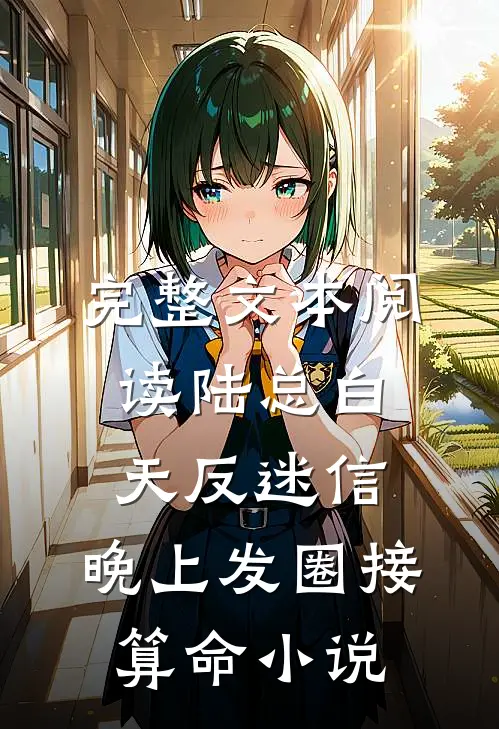 完整文本阅读陆总白天反迷信，晚上发圈接算命小说