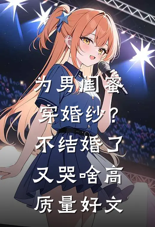 为男闺蜜穿婚纱？不结婚了又哭啥高质量好文