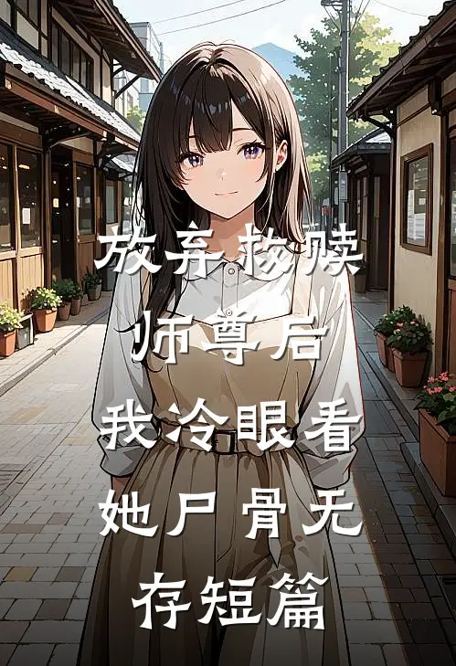 放弃救赎师尊后,我冷眼看她尸骨无存短篇