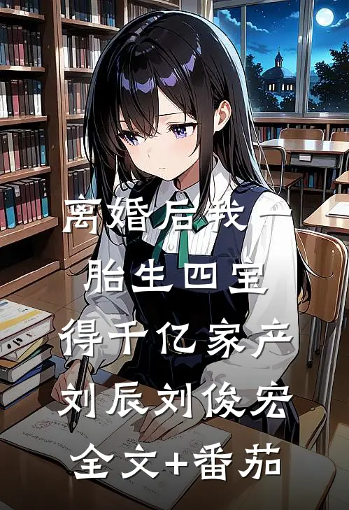 离婚后我一胎生四宝，得千亿家产刘辰刘俊宏全文+番茄