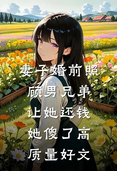 妻子婚前照顾男兄弟，让她还钱她傻了高质量好文