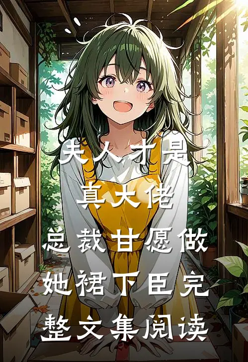 夫人才是真大佬，总裁甘愿做她裙下臣完整文集阅读