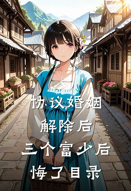 协议婚姻解除后，三个富少后悔了目录
