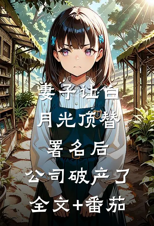 妻子让白月光顶替署名后，公司破产了全文+番茄