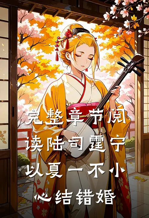 完整章节阅读陆司霆宁以夏一不小心结错婚