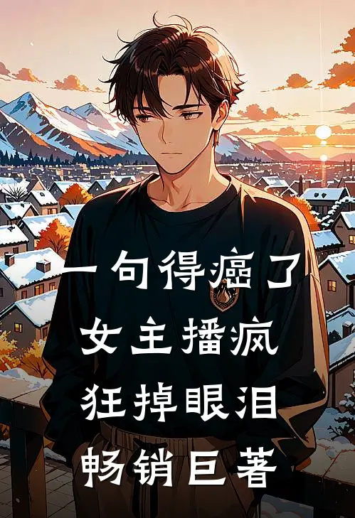 一句得癌了，女主播疯狂掉眼泪畅销巨著