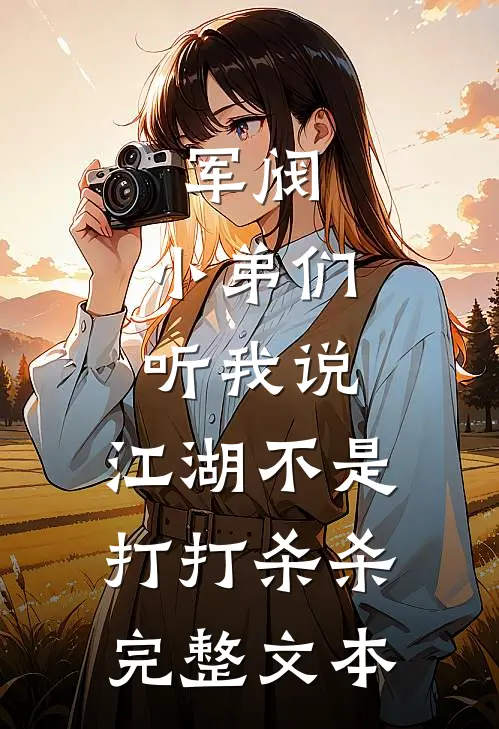 军阀：小弟们听我说，江湖不是打打杀杀完整文本