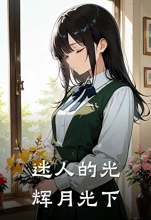 迷人的光辉月光下